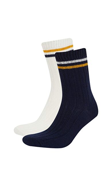 DeFacto Erkek 2'li Pamuklu Kışlık Çorap D1582AXNSKR1