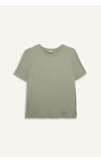 DeFacto Standart Fıt Bisiklet Yaka Sporcu Kısa Kollu Tişört