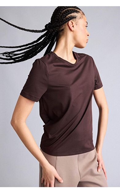 DeFacto Standart Fıt Bisiklet Yaka Sporcu Kısa Kollu Tişört