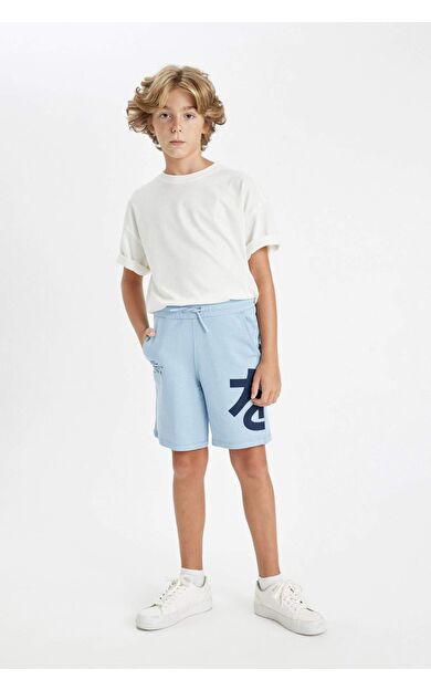 DeFactoFit Erkek Çocuk Baskılı Şort D2426A824HSBE734