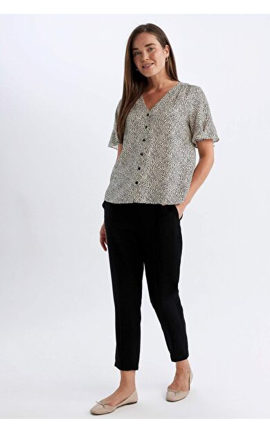 DeFacto Jogger Düz Paça Pantolon D2573AX24AUBK81