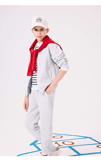 DeFacto Erkek Çocuk Kolej Yaka Bomber Hırka D2803A825AUGR400