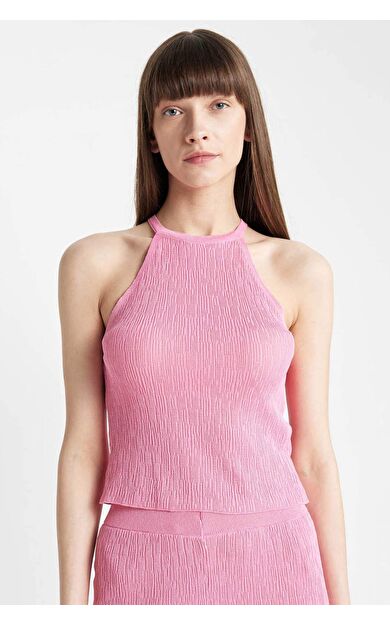 DeFactoFit Regular Fit Halter Yaka Atlet