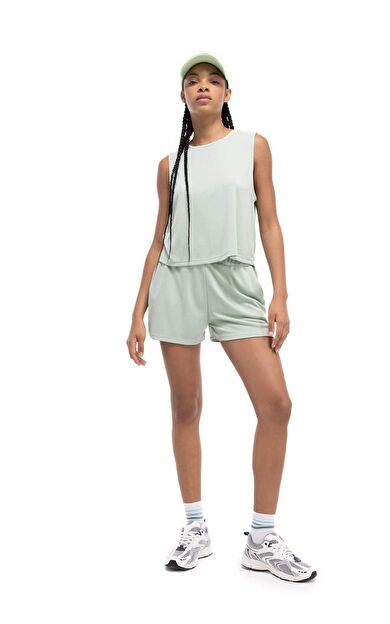 DeFactoFit Sporcu Kısa Paça Modal Şort D2981AX24HSGN1105