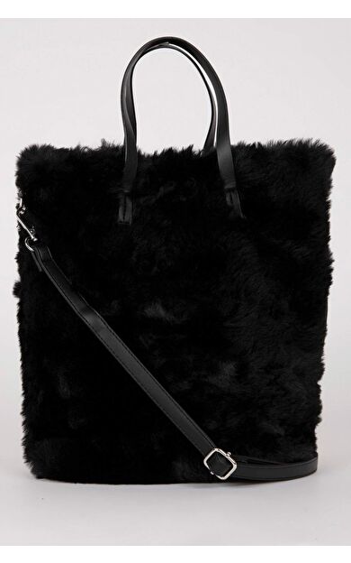 Kadın Pelüş El Çantası