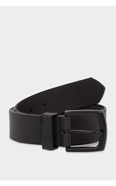 Erkek Suni Deri Jean Kemeri D3293AXNSBK27