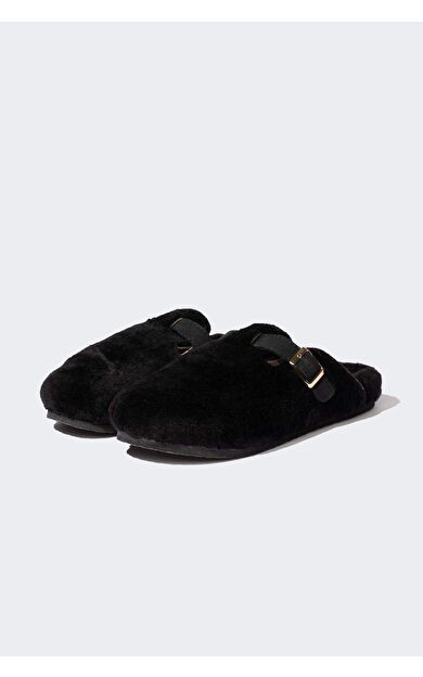 Kadın Düz Taban Slip On Ev Terliği