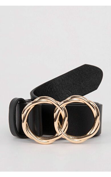 Kadın Suni Deri Klasik Kemer