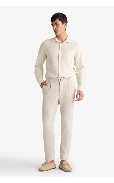 DeFacto Tailored Regular Fit Pantolon D3704AX24AUBG755