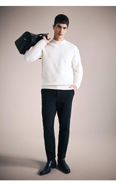 Tailored Regular Fit Düz Paça Pantolon