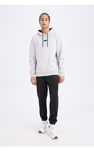 DeFacto DeFactoFit Standart Fit Sporcu Jogger Eşofman Altı Cepli Beli Paçası Lastikli