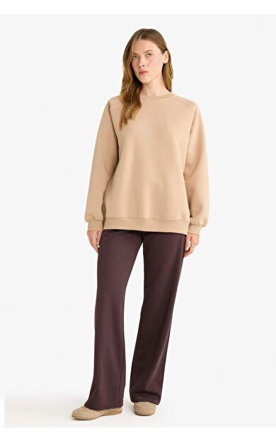 Straight Fit Basic Düz Cepli Pantolon D3759AX25AUBN340