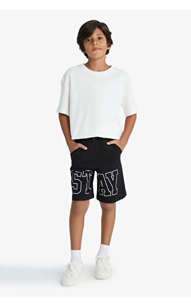 DeFactoFit Erkek Çocuk Baskılı Şort D4019A824HSBK81