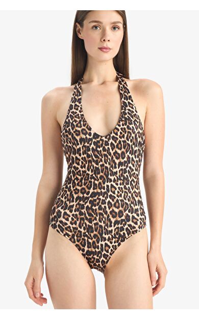 DeFacto Fall in Love Leopar Desenli Mayo