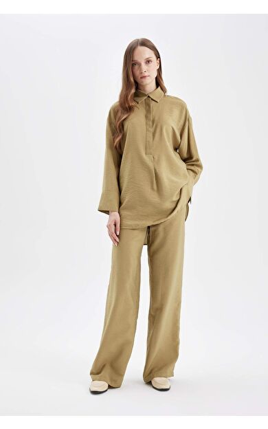 DeFacto Wide Leg Pantolon D4148AX24AUKH176