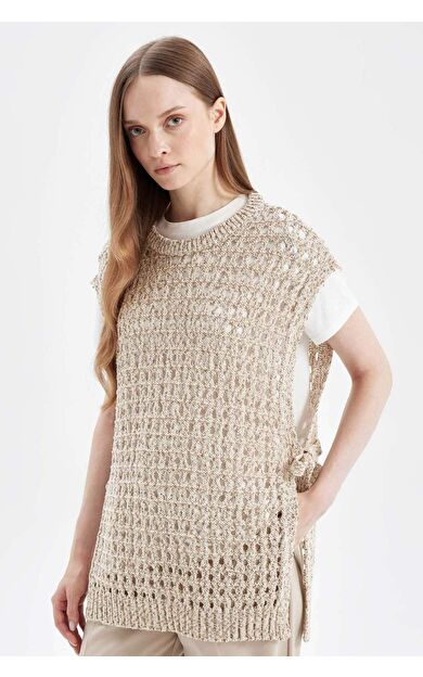 DeFactoFit Bisiklet Yaka Ajurlu Yelek