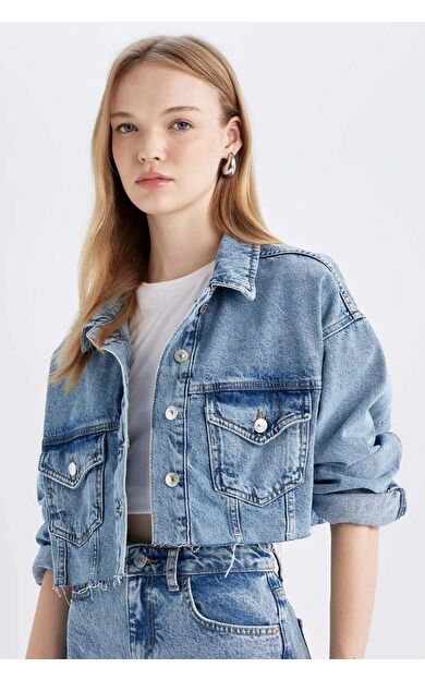 Crop Jean Ceket