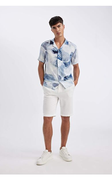 DeFactoFit Krinkıl Bermuda Şort D4262AX24SMWT33