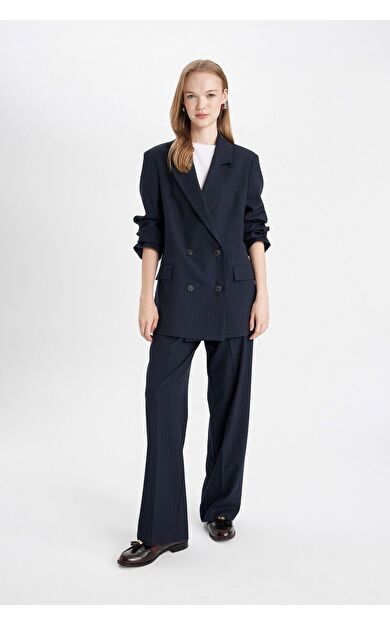 DeFacto Wide Leg Normal Bel Standart Boy Pantolon D4356AX24AUNV199