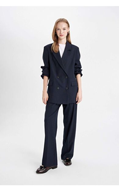 DeFacto Wide Leg Normal Bel Standart Boy Pantolon D4356AX24AUNV199