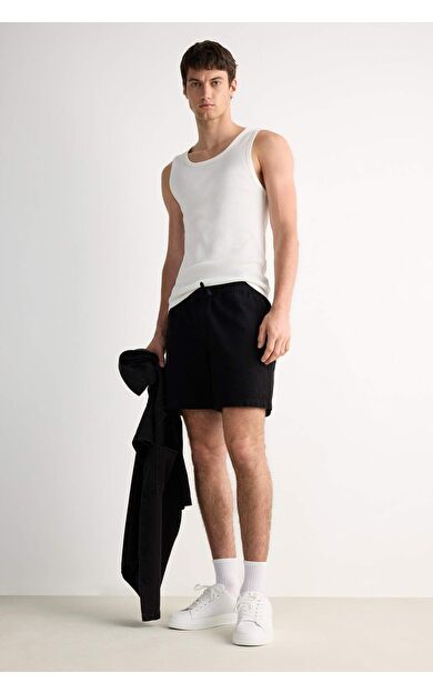 DeFacto Relax Fit Jean Bermuda D4390AX25SMNM36