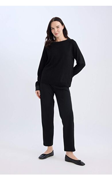 DeFacto Traditional Straight Fit Casual Pantolon
