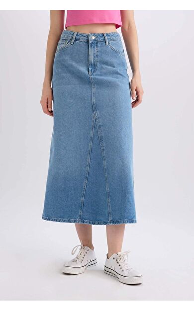 Fashion Fit Jean Uzun Boy Etek