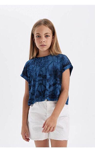 DeFactoFit Kız Çocuk Kısa Kollu Tişört D4526A824SMNV241