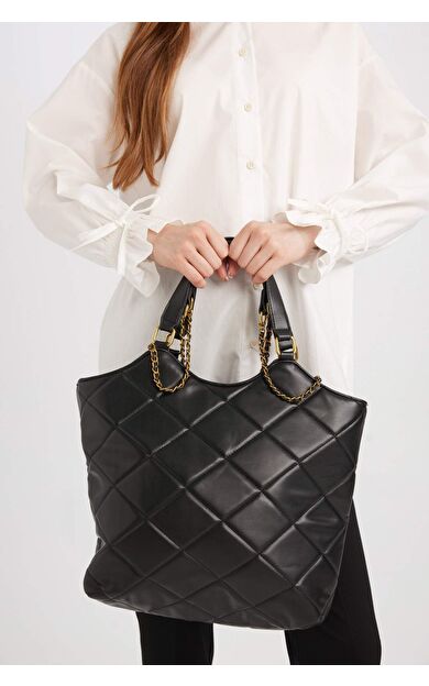 Kadın Suni Deri El Çantası D4674AXNSBK27