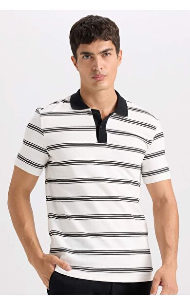 DeFacto Slim Fit Polo Yaka Polo Tişört