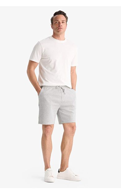 DeFacto Regular Fit Basic Düz Şort D5103AX25SPGR210
