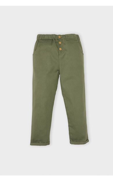 DeFacto Erkek Bebek Regular Fit Katlamalı Paça Gabardin Pantolon