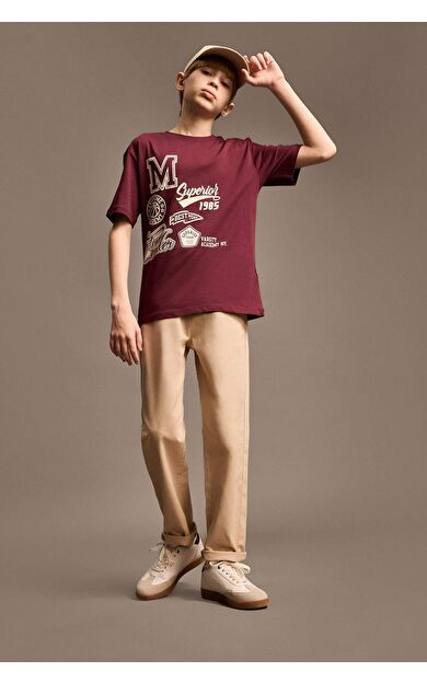 DeFacto Erkek Çocuk Düz Paça Basic Düz Gabardin Pantolon D5859A825SMBG670