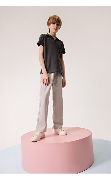 DeFacto Erkek Çocuk Düz Paça Basic Düz Gabardin Pantolon D5859A825SMGR296