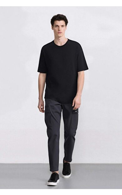 DeFacto Relax Fit Pantolon Kargo Cepli Düz Paça D5967AX25SPAR224