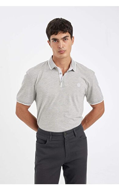 DeFacto New Regular Fit Kısa Kollu Pike Polo Tişört D5993AX24SMGR210
