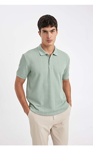 DeFacto New Regular Fit Kısa Kollu Polo Tişört D5996AX24SMGN50
