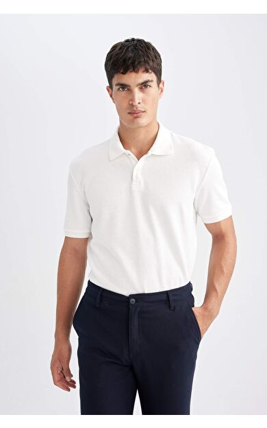 DeFacto New Regular Fit Kısa Kollu Polo Tişört D5999AX24SMWT32