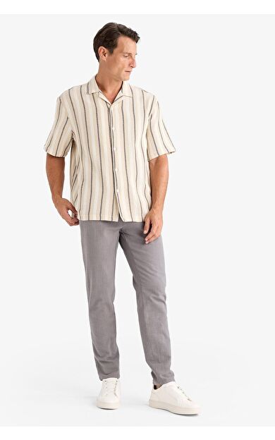DeFacto Regular Fit Dokuma Pantolon