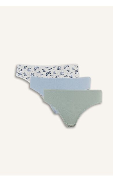 DeFacto Fall in Love Ribana 3'lü Slip Külot D6397AX25SPGN1109