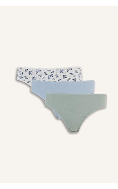 DeFacto Fall in Love Ribana 3'lü Slip Külot D6397AX25SPGN1109