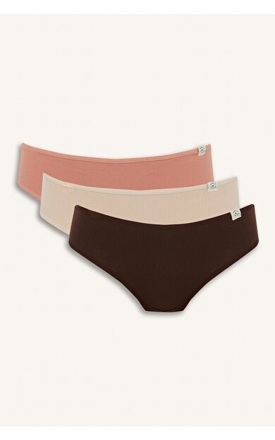 DeFacto Ribana 3'lü Brief Külot-Fall in Love D6404AX25AUBN341