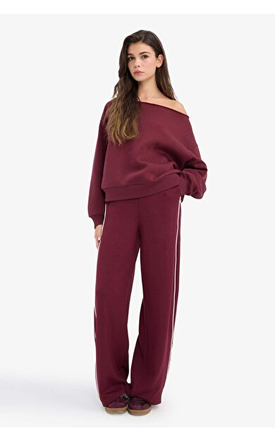 Straight Fit Cepli Düz Paça Eşofman Altı