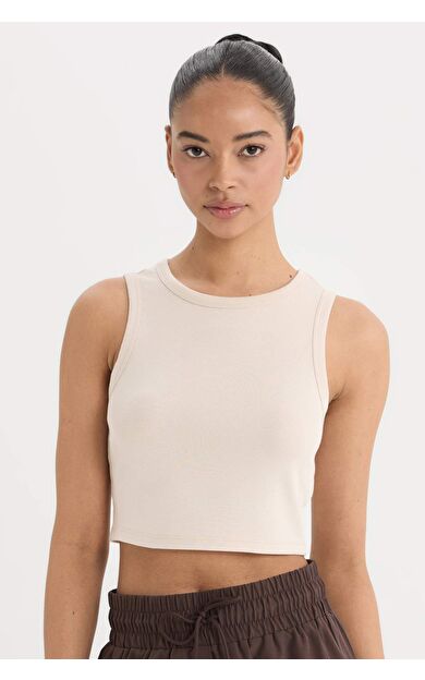 DeFactoFit Standart Fit Bisiklet Yaka Modal Sporcu Atlet D7122AX25SPBG700