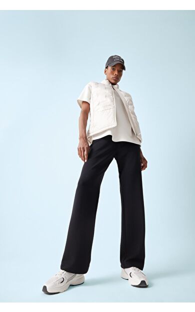 DeFacto DeFactoFit Straight Fit Standart Paça Standart Boy Modal Pantolon