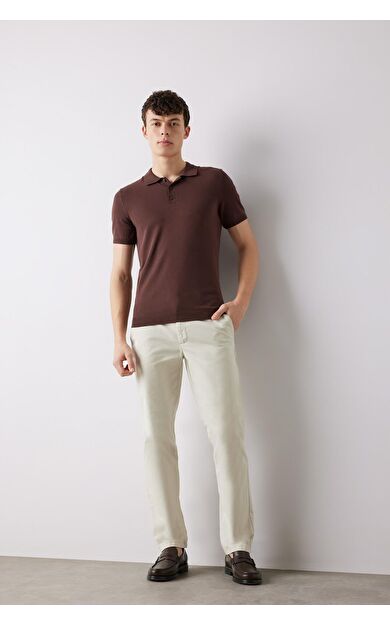DeFacto Düz Paça Chino Kanvas Pantolon D7349AX25SPBG779