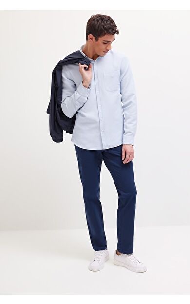 DeFacto Düz Paça Chino Kanvas Pantolon D7349AX25SPNV256
