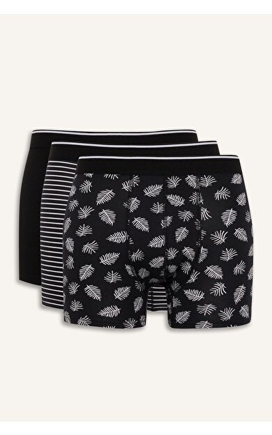 DeFacto Regular Fit Çizgili 3'lü Boxer