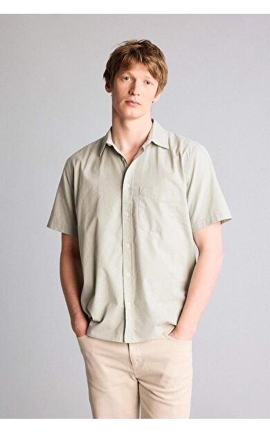 %100 Pamuk Basic Gömlek