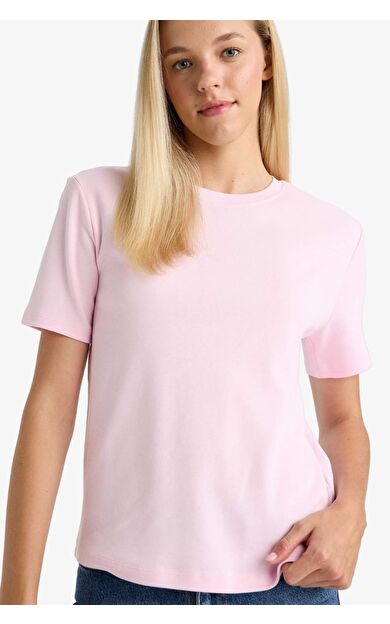 DeFacto Regular Fit Bisiklet Yaka Kısa Kollu Tişört D7579AX25AUPN440